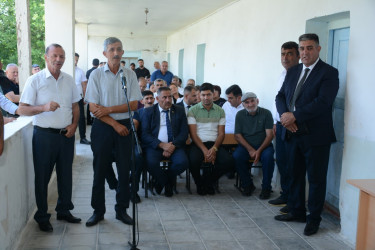 Tərtər Rayon İcra Hakimiyyətinin başçısı Müstəqim Məmmədovun növbəti səyyar-qəbul görüşü Poladlı kəndində keçirilib