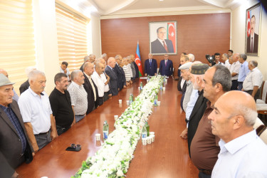 Tərtər Rayon Ağsaqqallar Şurasının hesabat-seçki yığıncağı keçirilib