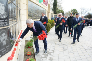 Tərtərdə 31 Mart-Soyqırımı qurbanlarının xatirəsi ehtiramla anılıb