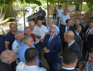 İcra başçısının Kəbirli kəndində səyyar-qəbul görüşü olub