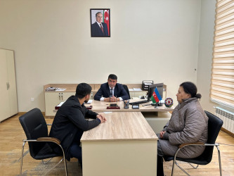 Tərtər Rayon İcra Hakimiyyətində mütəmadi olaraq vətəndaşların müraciətləri dinlənilir