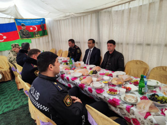 Vətən Müharibəsi şəhidi Cahangir Surxayzadənin beşinci ildönümü ilə əlaqədar məzarı və ailəsi ziyarət edilib
