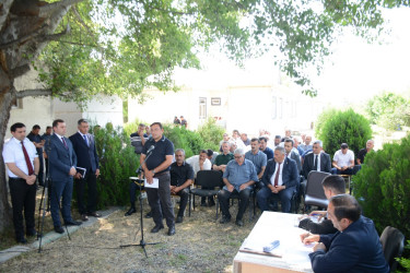 İcra başçısının Bayandur kəndində səyyar-qəbul görüşü olub