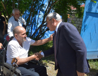 Rayon rəhbəri Birinci Qarabağ müharibəsi əlilinin atası, kənd ağsaqqalı, Yaqub Abdullayevin yas mərasimində iştrak edib