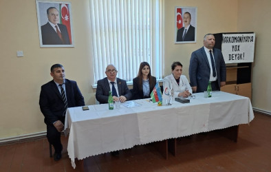 Tərtərdə “Erkən nikahın və qohumlar arasında nikahın mənfi fəsadlarının izah edilməsi” və “Təhsildən yayınma hallarının qarşısının alınması” mövzusunda tədbir keçirilib