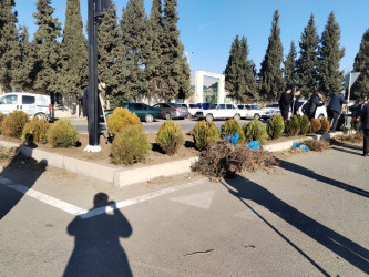 Tərtər şəhərində abadlıq və təmizlik işləri davam etdirilir