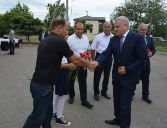 Tərtər Rayon İcra Hakimiyyətinin başçısı Müstəqim Məmmədovun növbəti səyyar-qəbul görüşü Bala Kəngərli kəndində keçirilib