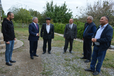 İcra başçısı sentyabrın 19-da  antiterror əməliyyatlarında iştirak edən yaralı həmyerlimizi ziyarət edib