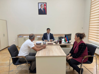 Tərtər Rayon İcra Hakimiyyətində mütəmadi olaraq vətəndaşların müraciətləri dinlənilir