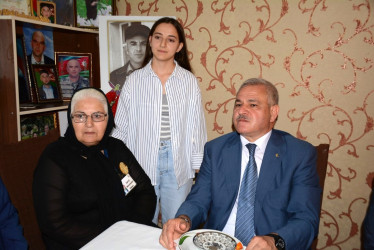 "Konstitusiya və suverenlik ili -2025": Mülkü şəhid Həsən Məmmədovun ailəsi ziyarət olunub