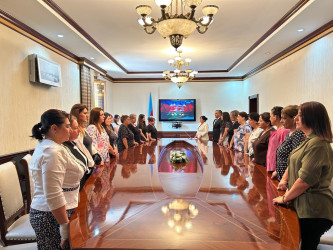 Tərtərdə “Sülh – bir gələcək üçün birgə” mövzusunda   “dəyirmi masa” keçirilib