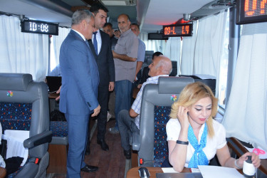 Tərtərdə səyyar “Asan xidmət”in xüsusi avtobusu vətəndaşların xidmətindədir