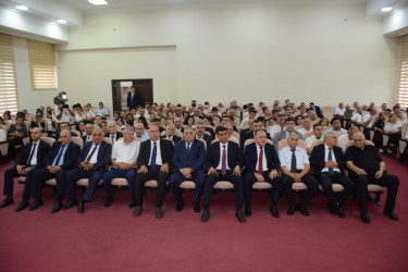 Yeni Azərbaycan Partiyası Tərtər Rayon Təşkilatının yaradılmasının 33-cü ildönümü qeyd olunub