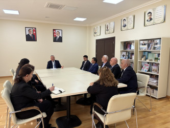 Tərtərdə “Dövlət orqanlarında ictimai iştirakçılığın tətbiqinin genişləndirilməsi və ictimai şuraların fəaliyyətinin səmərəliliyinin artırılması” ilə bağlı tədbir keçirilib