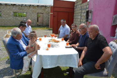 Tərtər Rayon İcra Hakimiyyətinin başçısı fermer Elbrus Salahova məxsus heyvandarlıq təsərrüfatına baxış keçirib