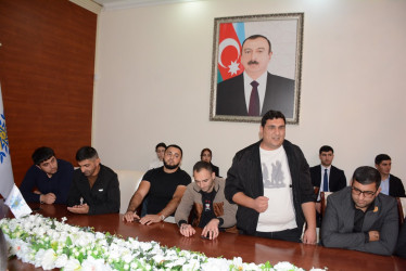 Tərtərdə Konstitusiya və Suverenlik İli çərçivəsində “Vətən müharibəsi Qəhrəmanları ilə bir Gün”adlı tədbir keçirilib