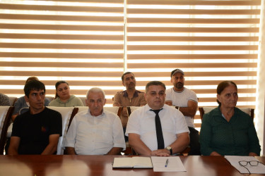 1 Avqust – Azərbaycan əlifbası və Azərbaycan dili günü münasibətilə Tərtərdə “dəyirmi masa” keçirilib