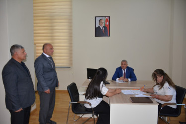 İcra başçısı tərəfindən növbəti dəfə vətəndaşların müraciətləri dinlənilib