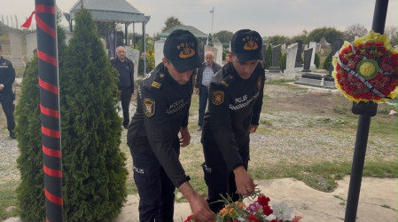 Vətən Müharibəsi şəhidi Məhərrəmli Fuadın şəhadətə qovuşmasının 6-cı ildönümü münasibətilə məzarı ziyarət olunub