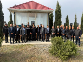 Vətən Müharibəsi şəhidi İsaxlı Anarın şəhadətə qovuşmasının 6-cı ildönümü münasibətilə məzarı ziyarət olunub