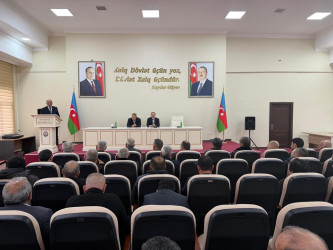 “Baytarlıq sahəsində həyata keçirilən xidmətlərin təkmilləşdirilməsi ilə bağlı bəzi tədbirlər haqqında” Azərbaycan Respublikası Prezidentinin 2020-ci il 22 aprel tarixli, 998 nömrəli Fərmanının 6-cı bəndinə uyğun olaraq Tərtər Rayon İcra Hakimiyyətinin inzibati binasında tədbir keçirilmişdir.
