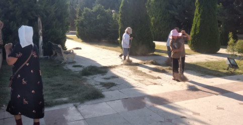 Tərtər şəhəri ərazisində iməclik aksiyası keçirilib