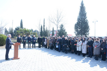 Tərtərdə Xocalı soyqırımının 32-ci ildönümü qeyd olunub