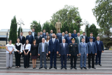 Qarabağ Regional Memarlıq və Şəhərsalma Baş idarəsinin yaradılmasının dördüncü ili münasibəti ilə tədbir keçirilib