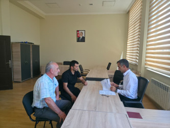 Tərtər Rayon İcra Hakimiyyətində mütəmadi olaraq vətəndaşların müraciətləri dinlənilir