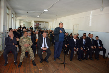 İcra başçısının Cəmilli kəndində səyyar-qəbul görüşü olub