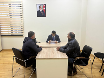 Tərtər Rayon İcra Hakimiyyətində mütəmadi olaraq vətəndaşların müraciətləri dinlənilir