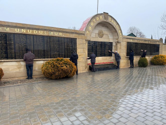 Tərtərdə 20 Yanvar faciəsinin 36-cı ildönümü ilə əlaqədar olaraq hazırlıq işləri görülür