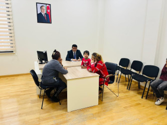 Tərtər Rayon İcra Hakimiyyətində mütəmadi olaraq vətəndaşların müraciətləri dinlənilir