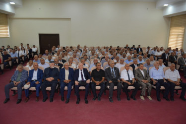 Tərtər Rayon Ağsaqqallar Şurasının illik hesabat iclası keçirilib
