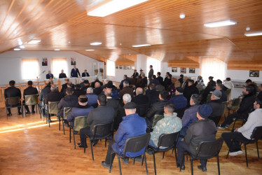 Rayon rəhbərinin növbəti səyyar-qəbul görüşü Zolgəran kəndində keçirilib
