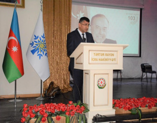 Tərtərdə Şəhərsalma və Memarlıq İli çərçivəsində “Heydər Əliyev və memarlıqda milli üslub” mövzusunda tədbir keçirilib
