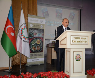 20 oktyabr 2025-ci il tarixdə-Beynəlxalq Kulinariya Günündə Tərtərdə “XIX Əsr İrəvan Mətbəxi” kitabının təqdimatı olub