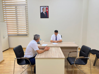 Tərtər Rayon İcra Hakimiyyətində mütəmadi olaraq vətəndaşların müraciətləri dinlənilir