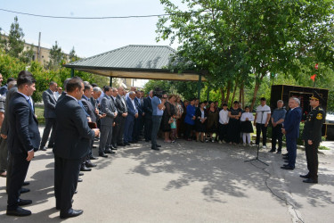 İcra başçısının növbəti səyyar qəbul-görüşü Tərtər şəhəri Vüqar Həsənov küçəsində keçirilib