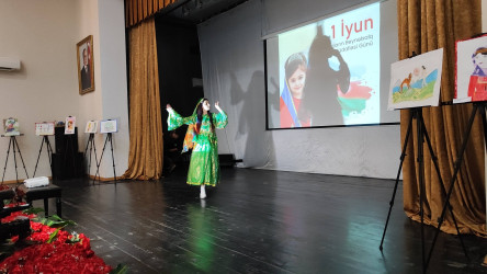 Tərtərdə “Biz dünyanın sevinciyik” adlı bayram tədbiri keçirilib