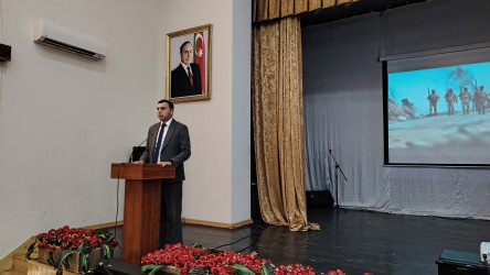 Tərtər Rayon Mədəniyyət Mərkəzində 27 Sentyabr – Anım Gününə həsr olunmuş tədbir keçirilib