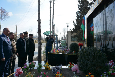 Rayon rəhbərinin növbəti səyyar qəbul-görüşü Tərtər şəhəri Nizami küçəsində keçirilib