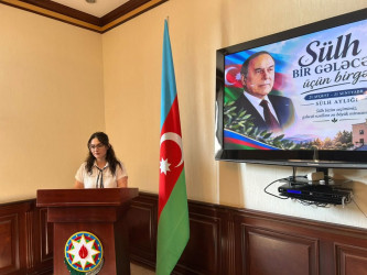 Tərtərdə “Sülh – bir gələcək üçün birgə” mövzusunda   “dəyirmi masa” keçirilib
