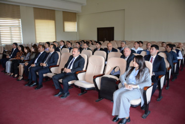 Tərtərdə dövlət qulluqçuları üçün təlim keçirilib