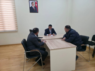 Tərtər Rayon İcra Hakimiyyətində mütəmadi olaraq vətəndaşların müraciətləri dinlənilir