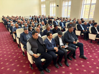 Tərtərdə fermerlərlə aqrar sığorta mövzusunda geniş görüş keçirilib