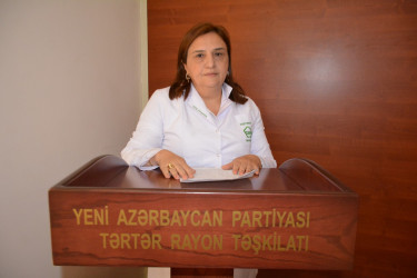 Tərtərdə 17 iyun-Tibb İşçilərinin Peşə Bayramı Günü qeyd olunub