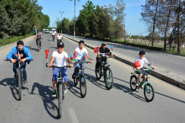 Tərtər rayonunda “Yaşıl dünya naminə həmrəylik ili” çərçivəsində "3 İyun - Dünya Velosiped Günü" ilə əlaqədar veloyürüş keçirilib