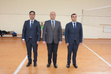 Ümummilli Lider Heydər Əliyevin anadan olmasının 103-cü ildönümünə həsr olunmuş voleybol yarışı keçirilib