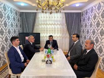 Tərtər Rayon İcra Hakimiyyətinin başçısı 27 Sentyabr – Anım Günü ilə əlaqədar şəhid Baxışlı Baxışın ailəsini ziyarət edib